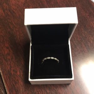 Pandora Sparkling Leaves Ring